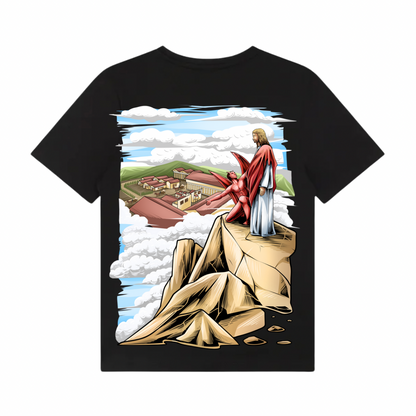 Devil Tempting Jesus Christ T-Shirt