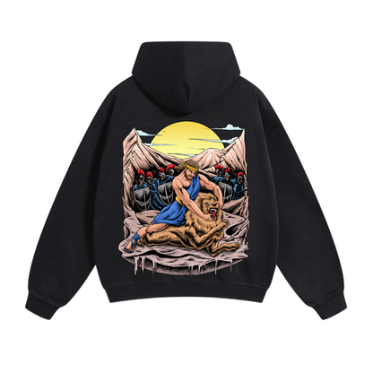 Samson And The Lion Hoodie